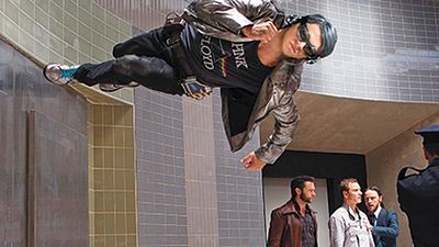 image de la news X-Men : Quicksilver court sur les murs sur la nouvelle photo