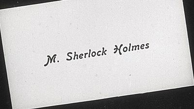 image de la news Sherlock Holmes : un nouveau film retrouvé par la Cinémathèque française