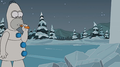 image de la news La Reine des neiges : l'hommage givré des Simpson !