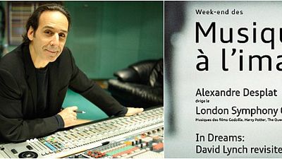 image de la news Week-end des Musiques à l’Image 2015 : Alexandre Desplat et David Lynch au programme !
