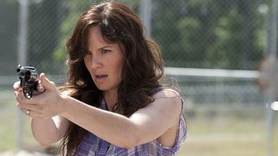image de la news "The Walking Dead" : Sarah Wayne Callies alias Lori ne regarde jamais la série !