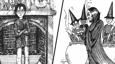 Harry Potter : découvrez des croquis originaux de J.K. Rowling !