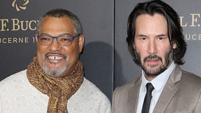 image de la news John Wick 2 :  Keanu Reeves et Laurence Fishburne réunis sur le tapis rouge