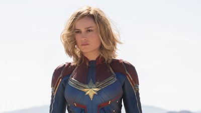 Brie Larson incandescente sur l'affiche de Captain Marvel   