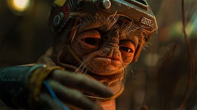 image de la news Star Wars 9 : qui se cache derrière Babu Frik, le réparateur de droïde ?