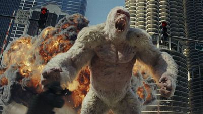 image de la news Rampage avec Dwayne Johnson sur TMC : 5 secrets de fabrication sur les monstres du film