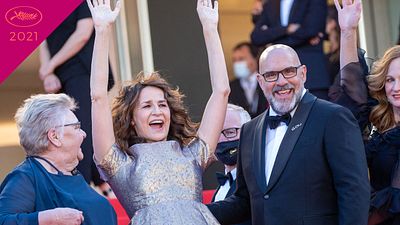 image de la news Cannes 2021, les marches : Valérie Lemercier superstar, Vincent Lindon titanesque
