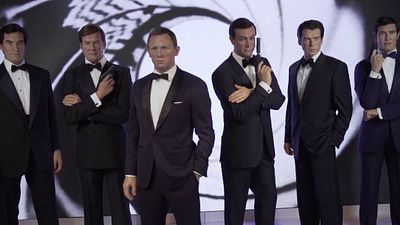image de la news James Bond : Daniel Craig, Sean Connery et Pierce Brosnan réunis… dans un musée de cire