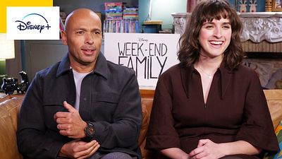 image de la news Week-End Family sur Disney+ : l'interview Vrai ou Faux avec Éric Judor et Daphnée Côté-Hallé