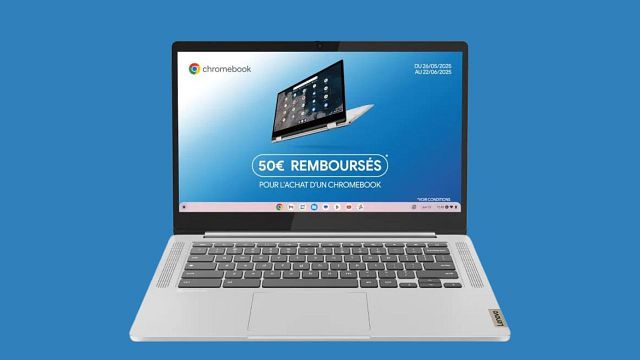 image de la news On vous explique comment obtenir ce Chromebook Lenovo pour moins 150 euros : offre très limitée