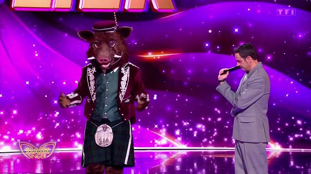 image de la news Mask Singer 2026 : "Je suis certain de l'avoir", le Sanglier déjà trouvé par Camille Combal et le public