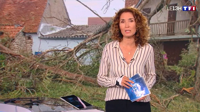 image de la news Marie-Sophie Lacarrau : pourquoi porte-t-elle une attelle à la main droite ?