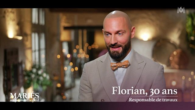 image de la news Florian (Mariés au premier regard) raconte les coulisses des premières heures avec Alice... Une évidence ?