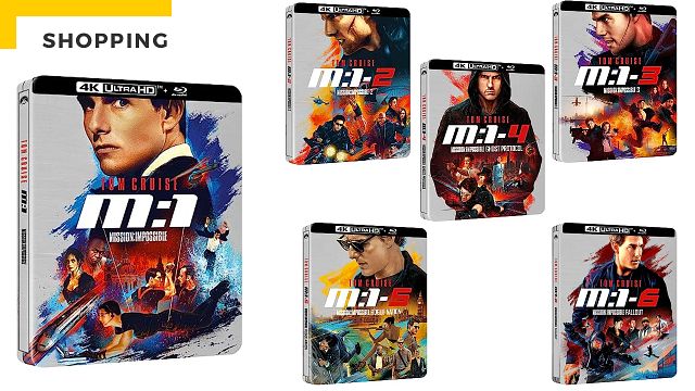 image de la news Mission Impossible : à vous la saga en Steelbook 4K juste avant la sortie du nouveau film !