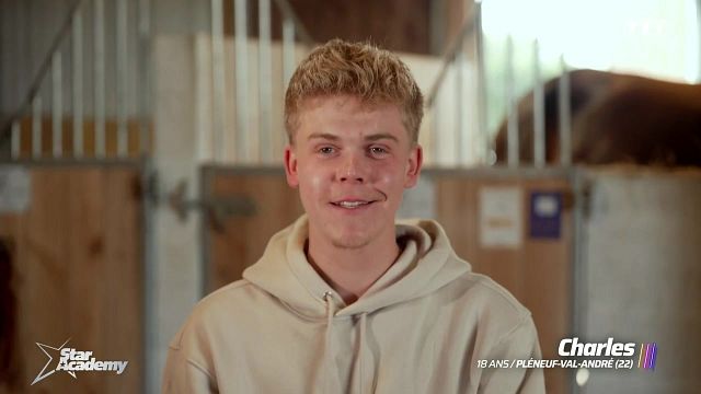 image de la news Star Academy 2024 (portrait) : qui est Charles, l'élève qui n'a jamais pris de cours de chant ?