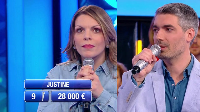 image de la news Justine (N'oubliez pas les paroles) plus forte que Pierre, a-t-elle une plus grande cagnotte que lui au même stade ?