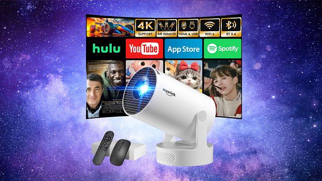 image de la news Ce mini projecteur avec wifi et Bluetooth passe à moins de 63 euros chez Amazon