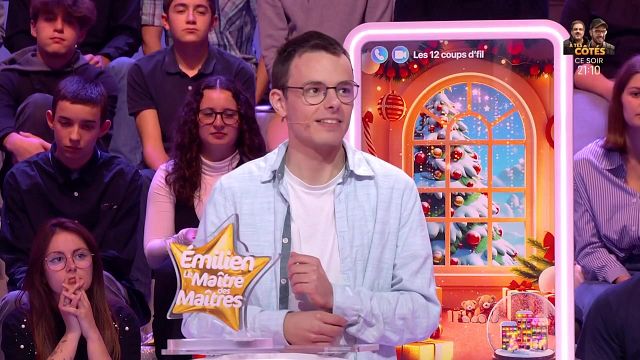 image de la news Les 12 Coups de midi : ce qu'Emilien évite de faire depuis  qu'il participe à l’émission