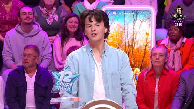 image de la news Les 12 Coups de midi : coup de cœur pour Cyprien dans le public ?