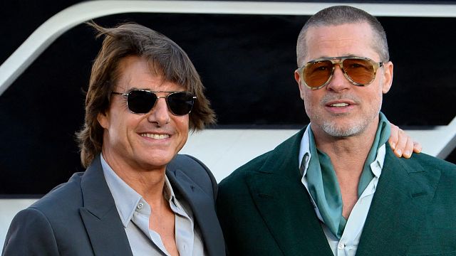 image de la news "C'est probablement terminé pour nous !" : pourquoi cette vidéo de Tom Cruise et Brad Pitt affole Internet ?