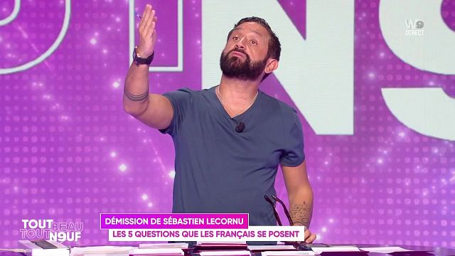 image de la news TBT9 : intrusion en plateau, Cyril Hanouna réagit !