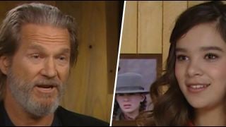 "True Grit" : Jeff Bridges et Hailee Steinfeld au micro