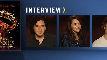 Interview : les acteurs de "Game of Thrones" lèvent le voile sur la saison 2 [VIDEO]