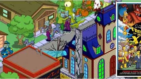 Les Simpson se mettent à l'heure d'Halloween