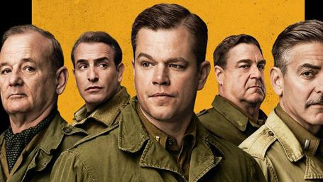 image de la news "The Monuments Men" : Matt Damon, Clooney, Bill Murray et Jean Dujardin s'affichent !