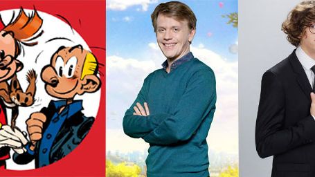 image de la news Les Aventures de Spirou et Fantasio : la première photo avec Thomas Solivérès et Alex Lutz 