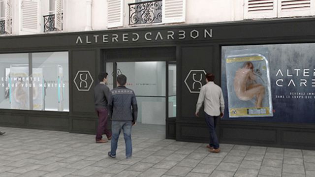 image de la news Altered Carbon : un lieu éphémère futuriste pour découvrir la nouvelle série de Netflix