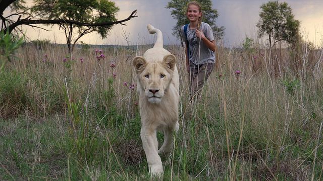 image de la news Mia et le lion blanc : "Avoir un lion comme ami, c'est extraordinaire et c'est ce qu'a fait cette enfant"