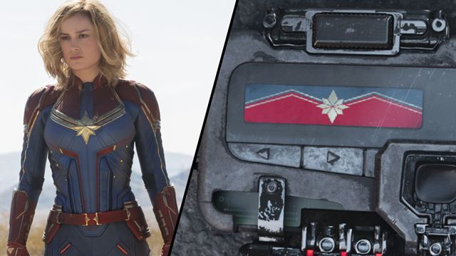 Captain Marvel : c'était son logo à la fin d'Avengers - Infinity War