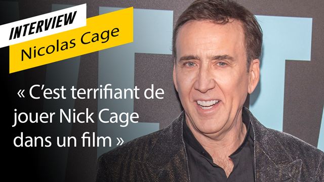 Un talent en or massif : Nicolas Cage joue Nicolas Cage et trouve ça "terrifiant"