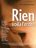 poster de Rien, voilà l'ordre