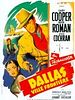 poster de Dallas, ville frontière