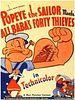 poster de Popeye the sailor meets Ali Baba's forty thieve