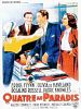 poster de Quatre au Paradis