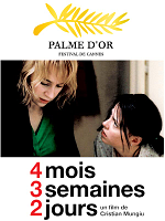 poster de 4 mois, 3 semaines, 2 jours