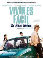 poster de Vivir es fácil con los ojos cerrados