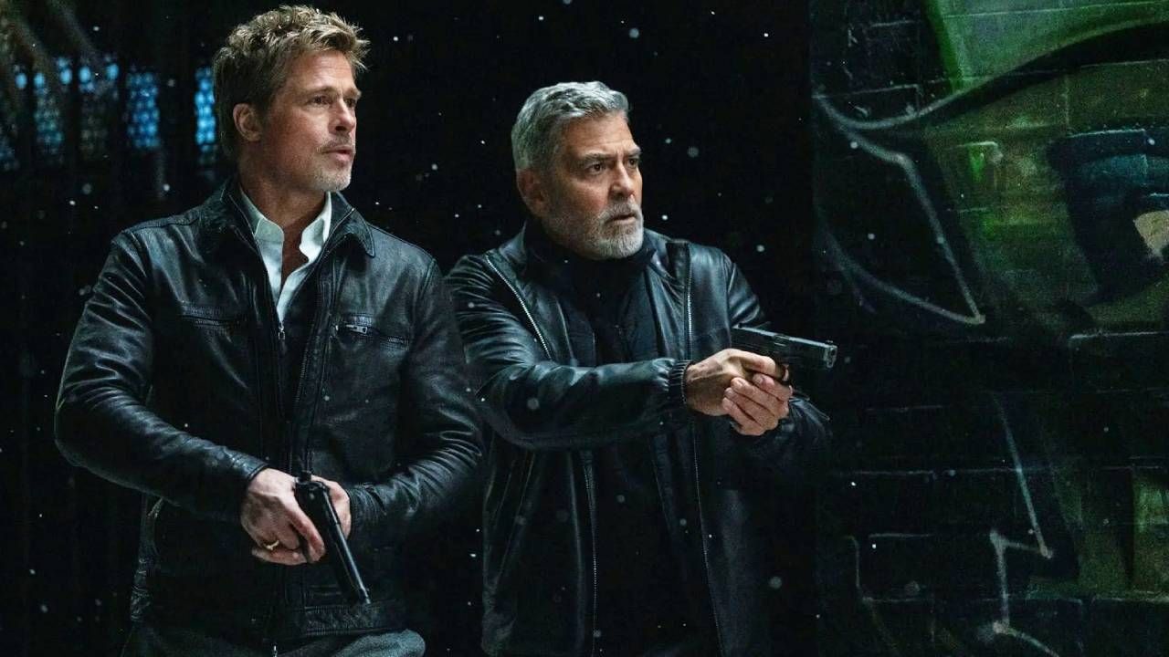 Pete and Clooney enter