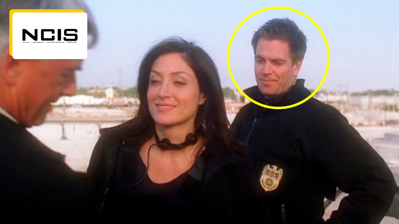 NCIS: Pause at 42 minutes and 20 seconds and watch Michael Weatherly’s (DiNozzo) reaction closely