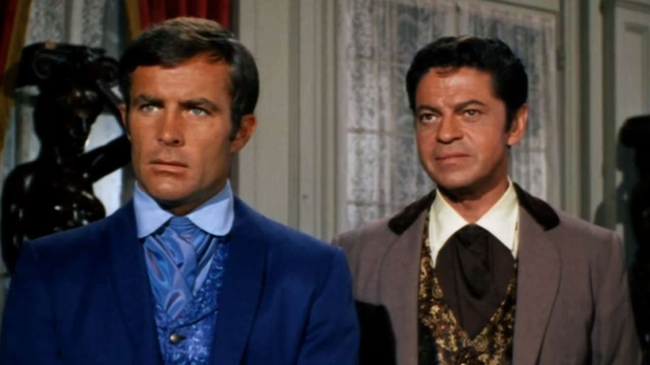 Rpbert Conrad (James West) et Ross Martin (Artemus Gordon)