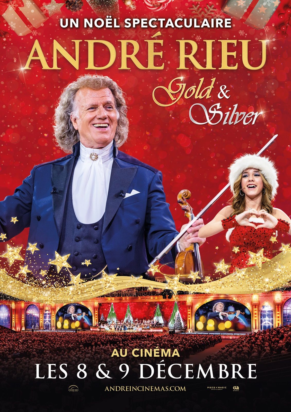 André Rieu's 2024 Christmas Concert: Gold and Silver streaming gratuit