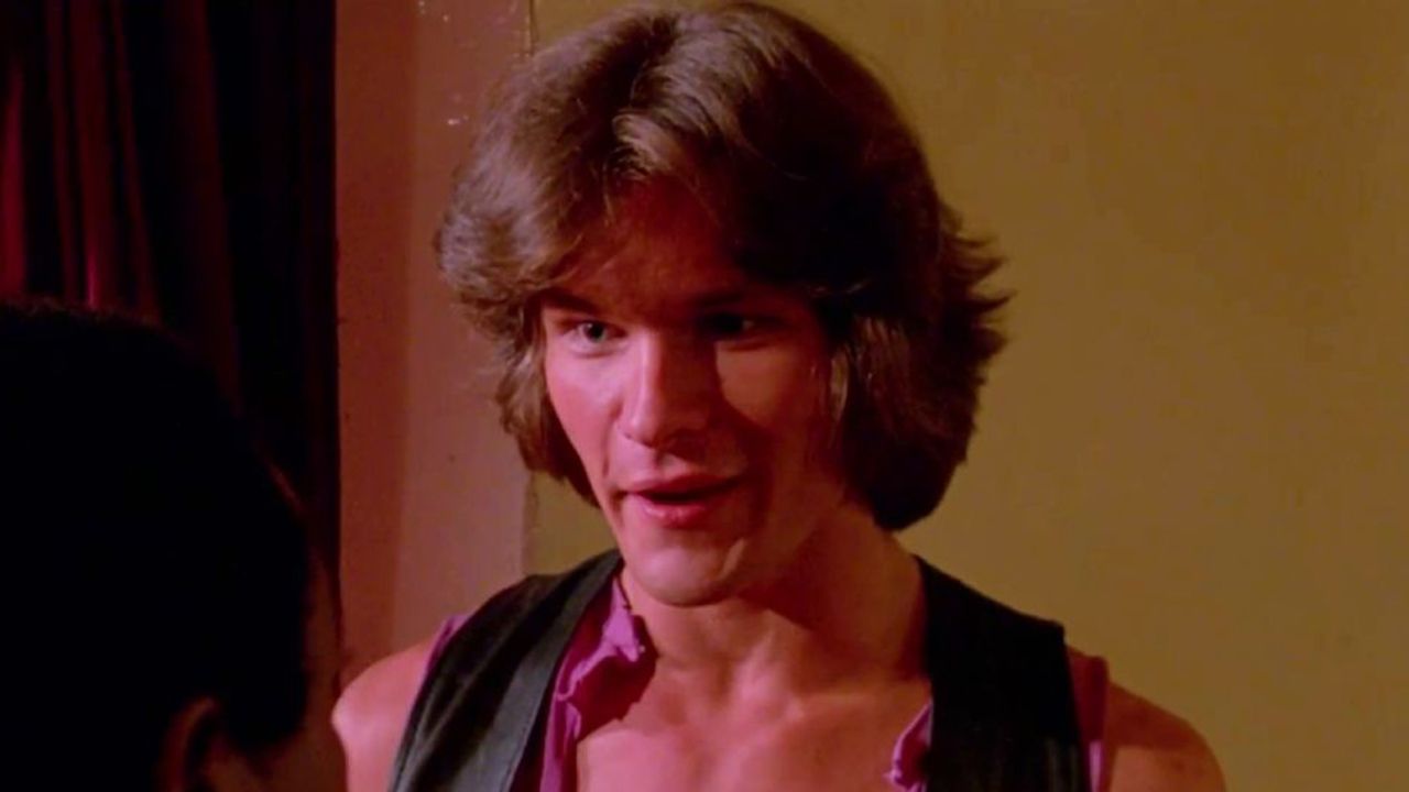 Patrick Swayze très chevelu !