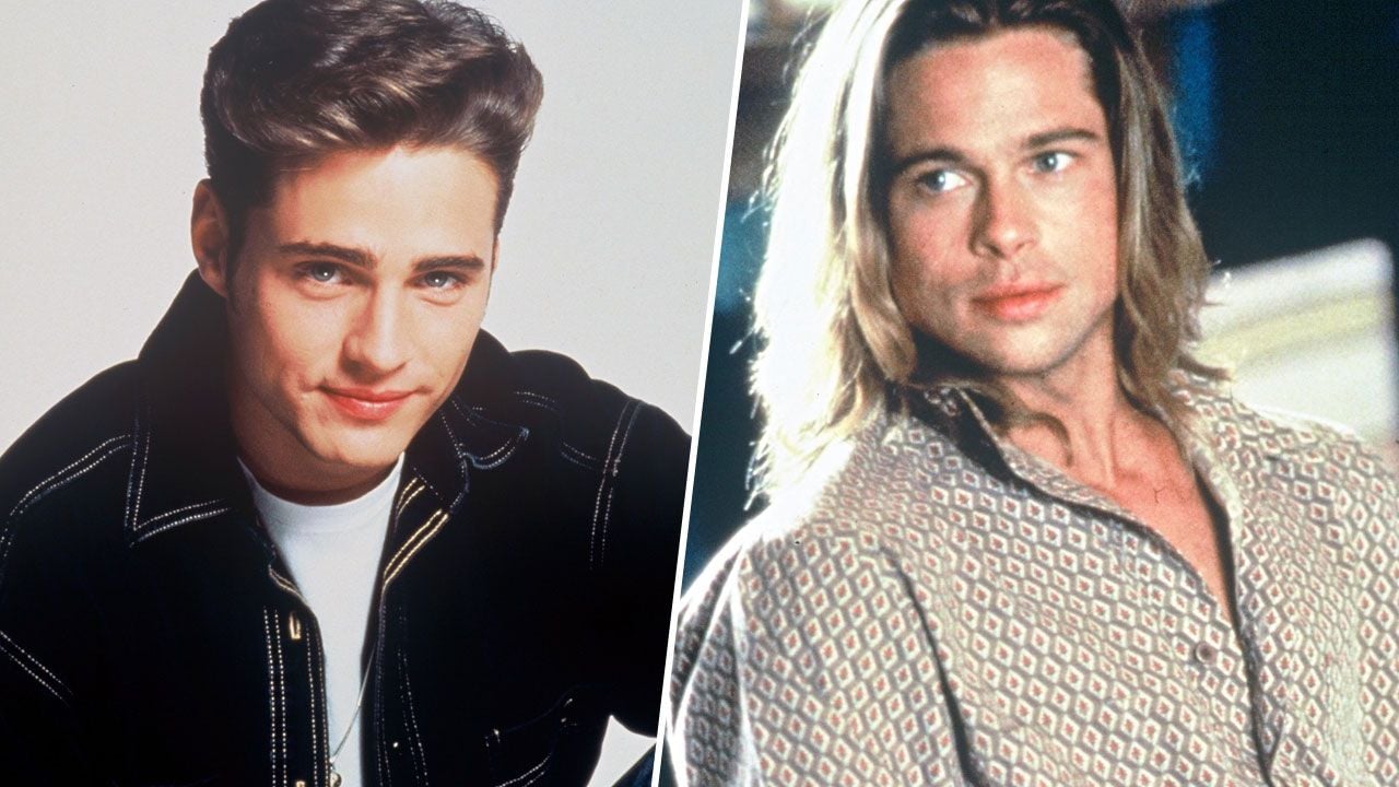 ‘We lived on ramen and beer’: Jason Priestley tells of his flatmate with Brad Pitt in the 90s