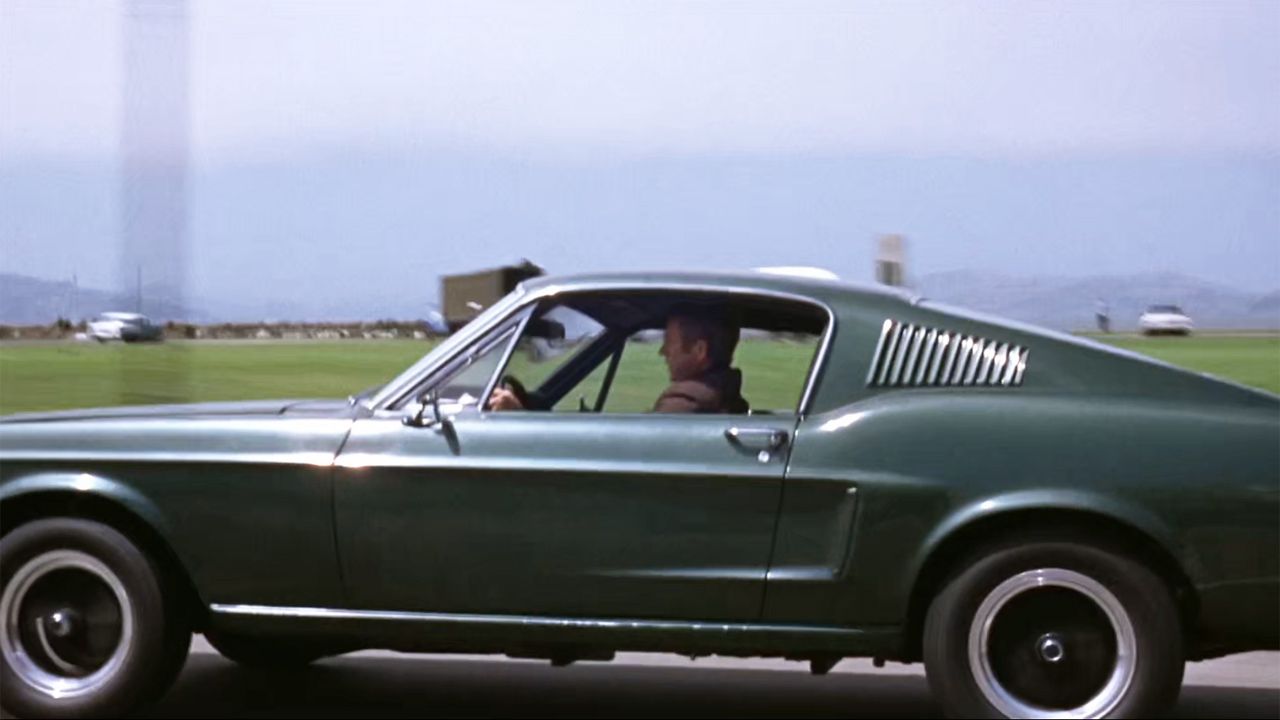 McQueen au volant