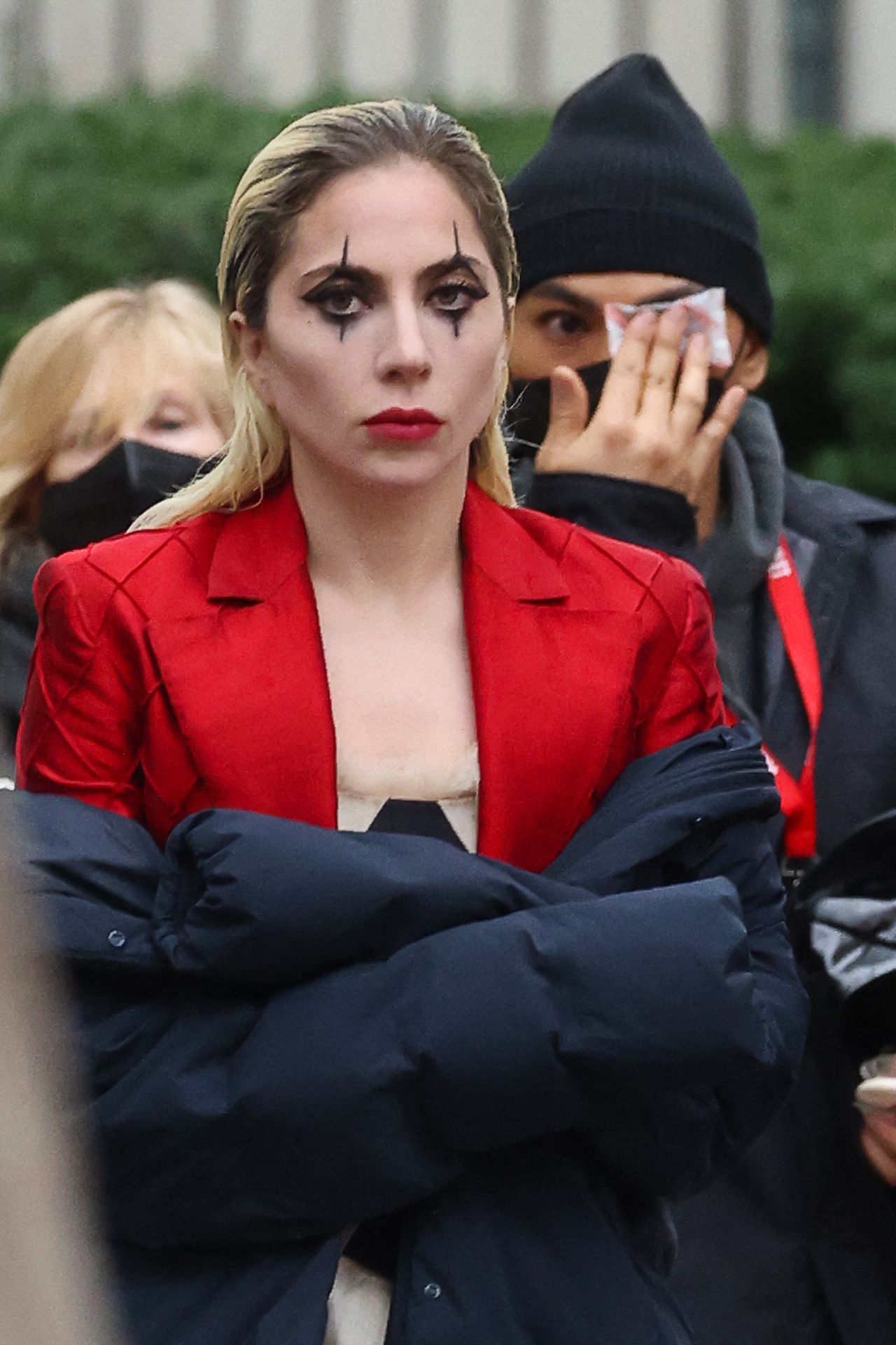 Lady Gaga En Harley Quinn : Son Costume Dévoilé Sur Le Tournage De ...