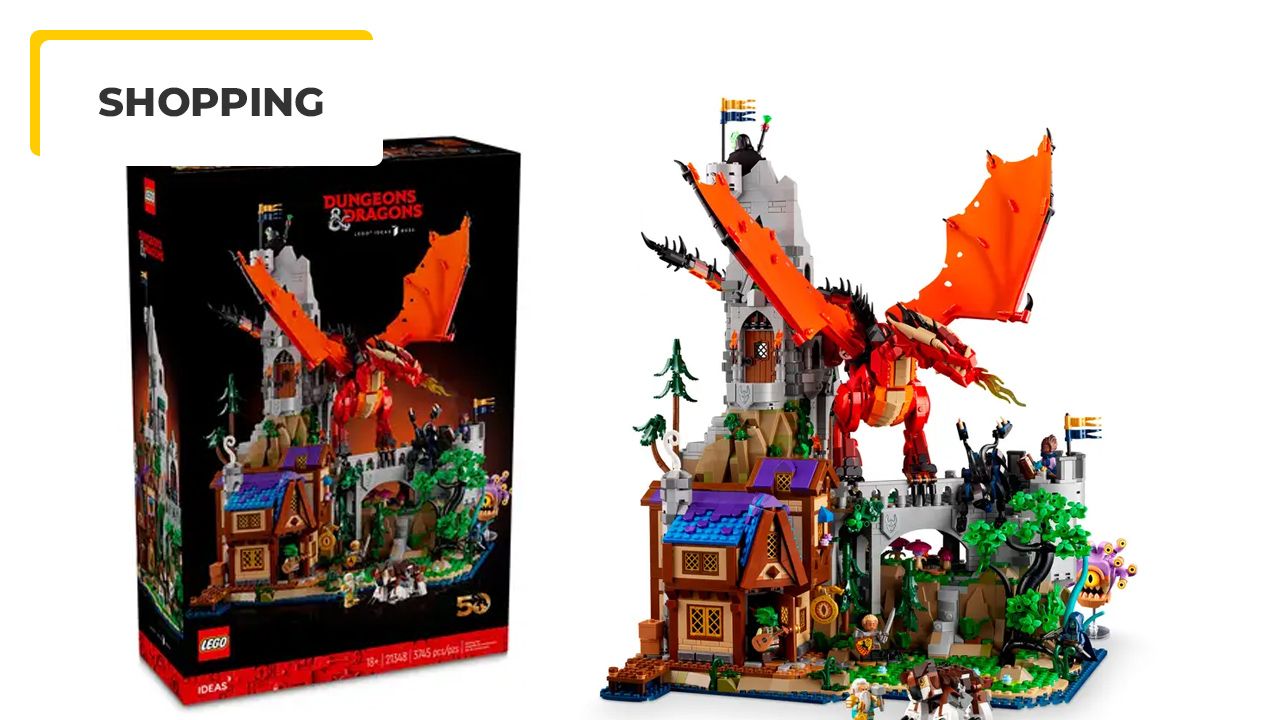 Celebrate 50 years of Dungeons and Dragons with an epic LEGO box set!