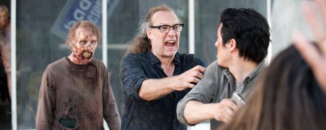Greg Nicotero sur le tournage de l’épisode